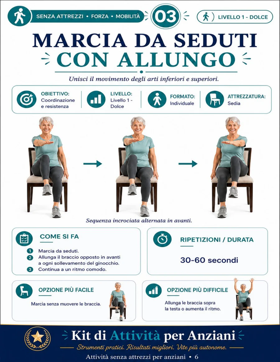 Esercizi senza attrezzi